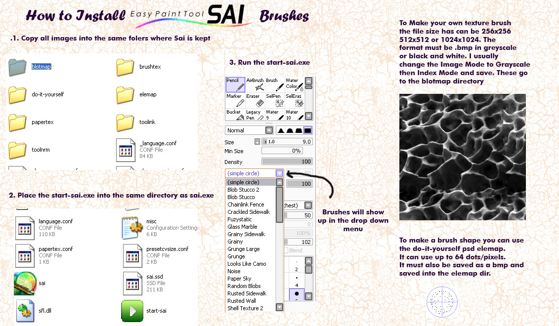 how to download sai brushes